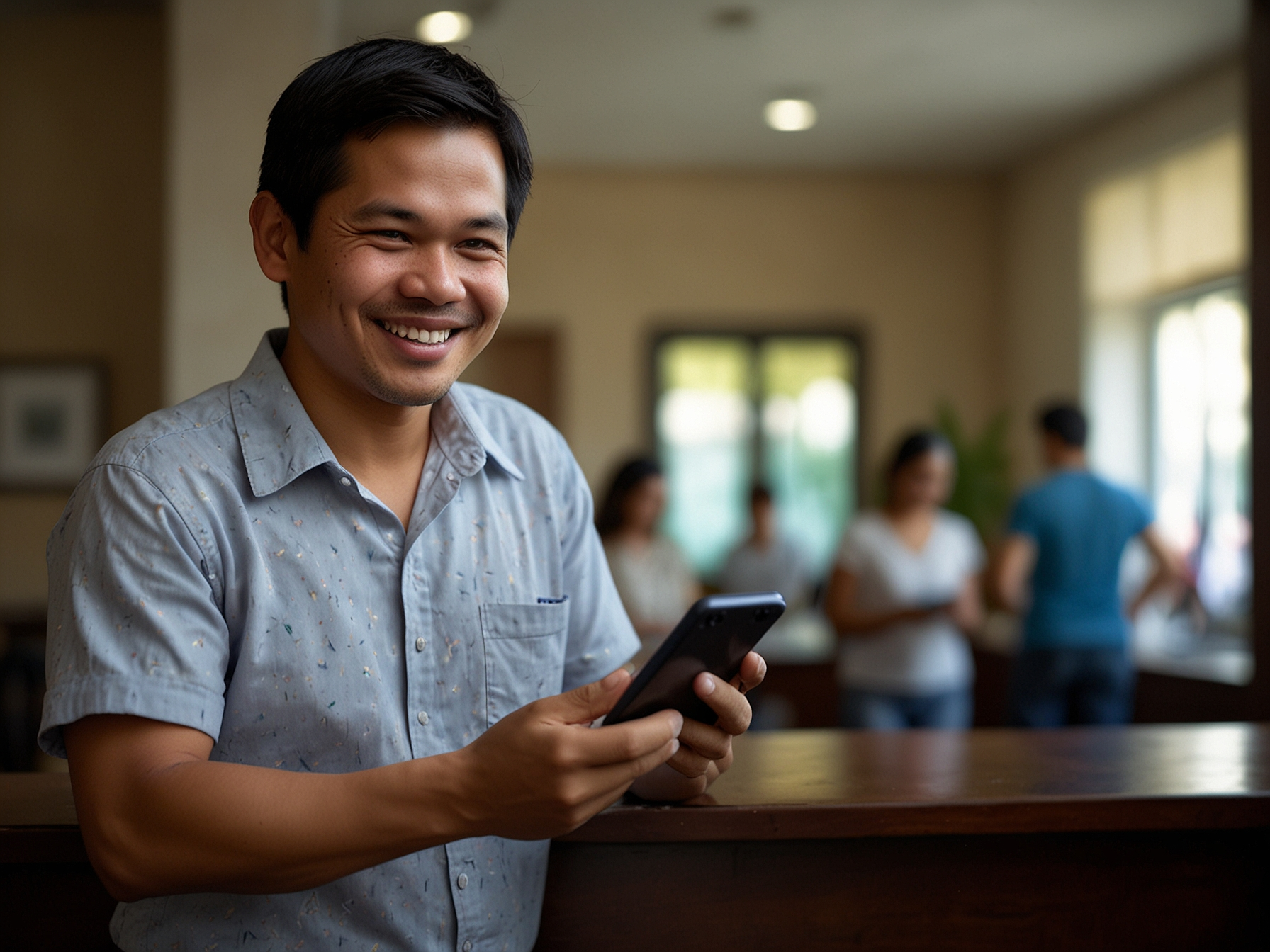 Happy new player registering on GalaxyBet