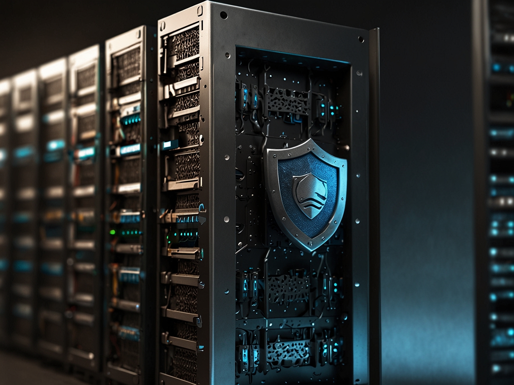 Security shield representing platform safety